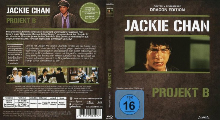 poster Jackie Chan - Projekt B  (1987)